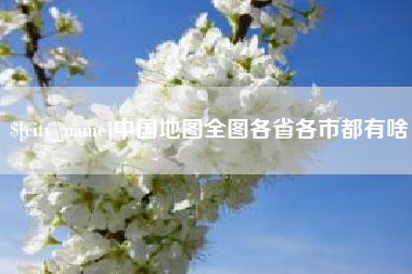 德宏中国地图全图各省各市都有啥