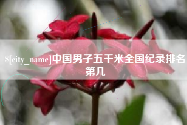 德宏中国男子五千米全国纪录排名第几