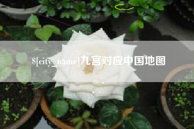 德宏九宫对应中国地图