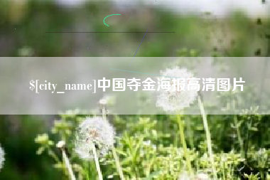 德宏中国夺金海报高清图片