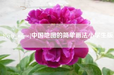 德宏中国地图的简单画法小学生版