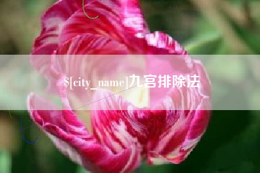 德宏九宫排除法