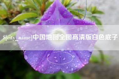 德宏中国地图全图高清版白色底子