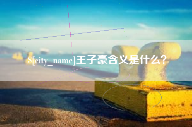 德宏王子豪含义是什么？