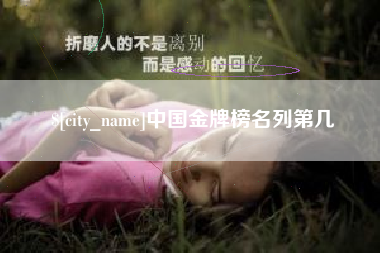 德宏中国金牌榜名列第几