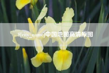 德宏中国地图高清原图