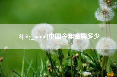 德宏中国今年金牌多少