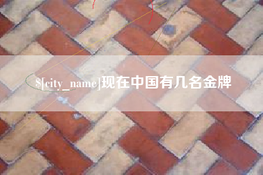 德宏现在中国有几名金牌