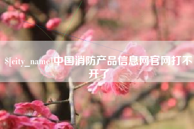 德宏中国消防产品信息网官网打不开了