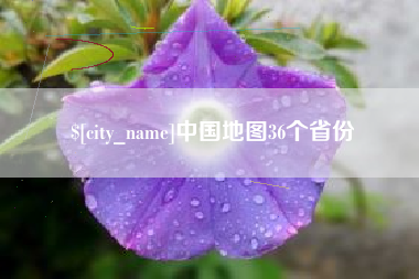 德宏中国地图36个省份