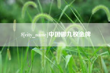 德宏中国哪九枚金牌