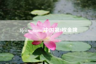 德宏中国第8枚金牌