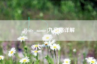 德宏九宫格详解