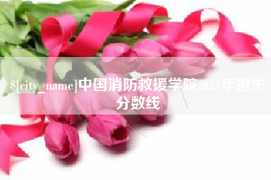 德宏中国消防救援学院2021年招生分数线