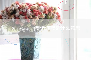 德宏奥运连冠是什么意思